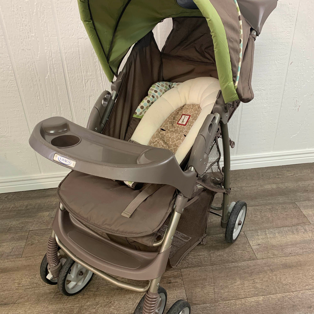 graco stroller brown and green Graco LiteRider Stroller, 2012