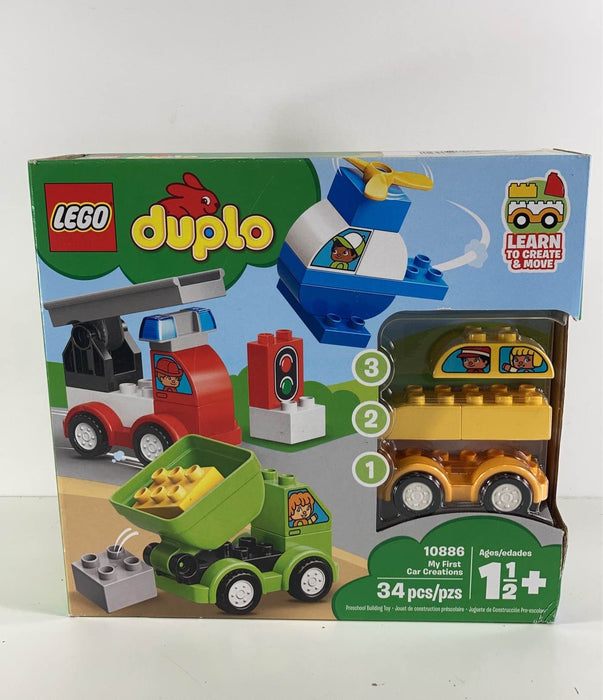 used LEGO duplo My First Car Creations