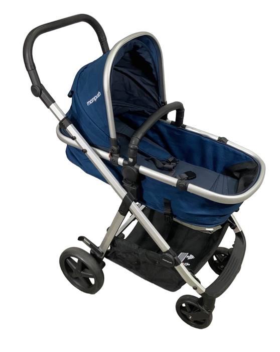 used Mompush Meteor 2 Stroller, Navy Blue, 2022