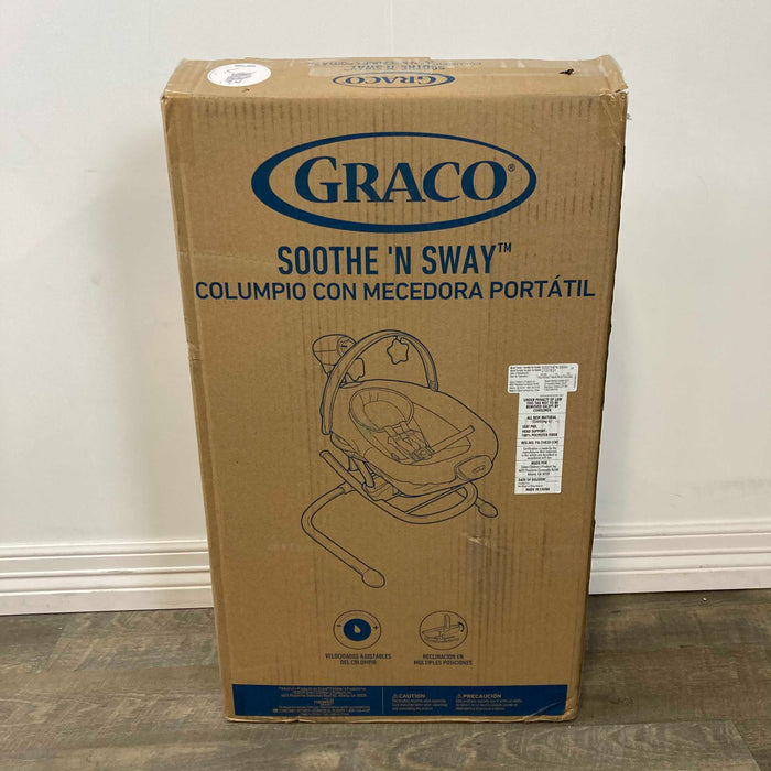 secondhand Graco Sooth ‘n Sway Swing With Portable Rocker, Easton