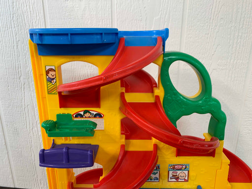 secondhand Fisher Price Little People Wheelies Stand n Play Raceway