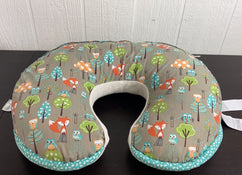 secondhand Boppy Luxe Nursing Pillow, Foxes and Owls