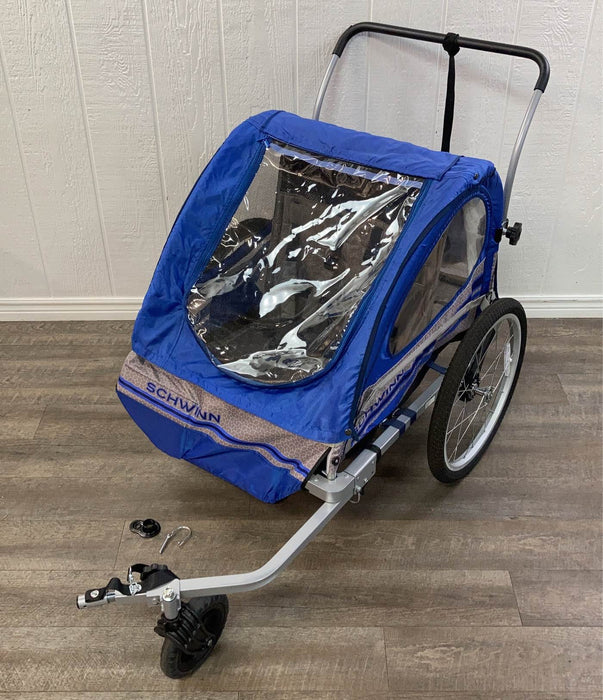 used Schwinn Echo Double Child Trailer