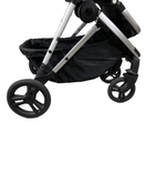 secondhand Mockingbird Single Stroller, 2023, Black, Windowpane, Silver With Black Leather