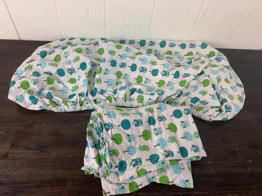 used Toddler Sheet Set, Owls