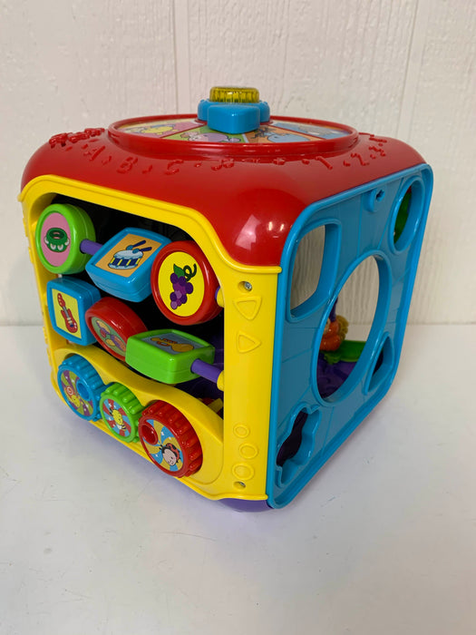 used VTech Sort And Discover Activity Cube
