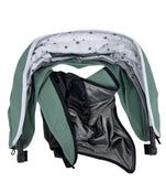 used Mockingbird Extendable Canopy with Sunshade, Sage, Watercolor Drops