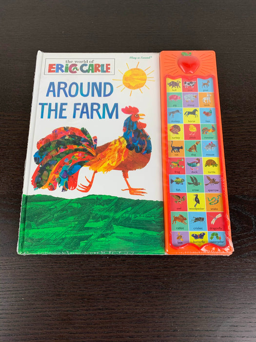 used Eric Carle Around The Farm Sound Book