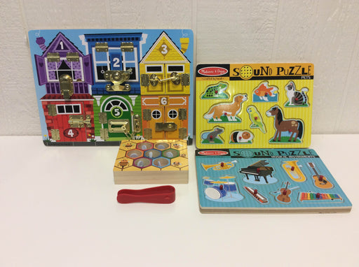 used BUNDLE Wooden Puzzles