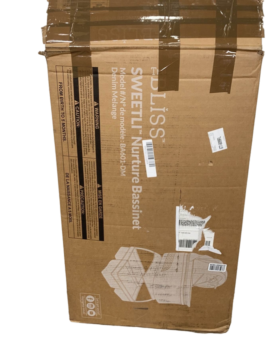 Shop TruBliss Sweetli Deluxe Bassinet, Stonewash at GoodBuy Gear
