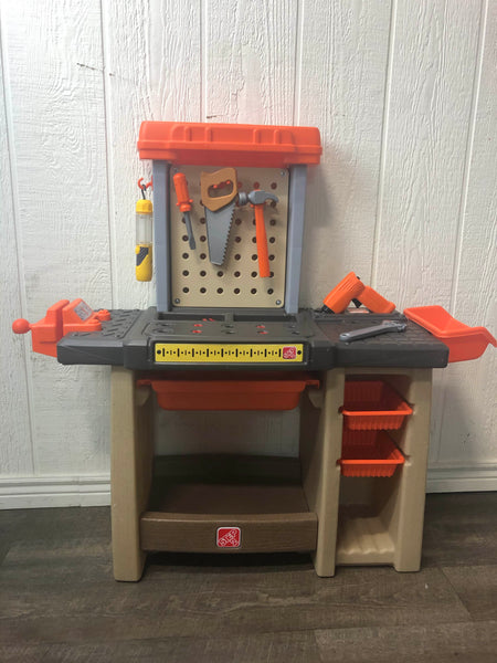 Step2 Handyman Workbench Home Depot Tool Bench Step Step2 Handyman