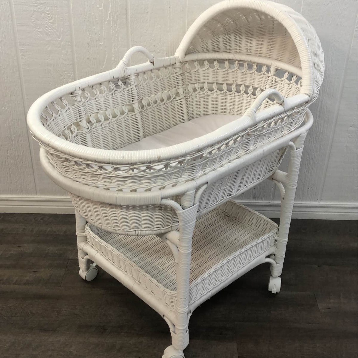 Pottery Barn Kids Wicker Bassinet - Main Image