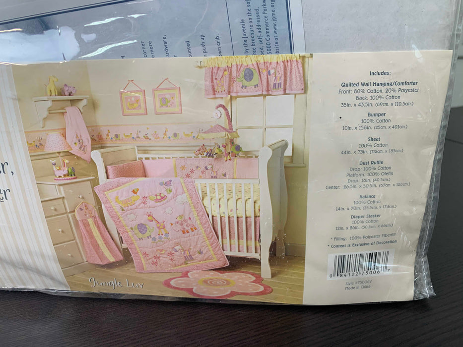 used Lambs & Ivy Six Piece Crib Sheet