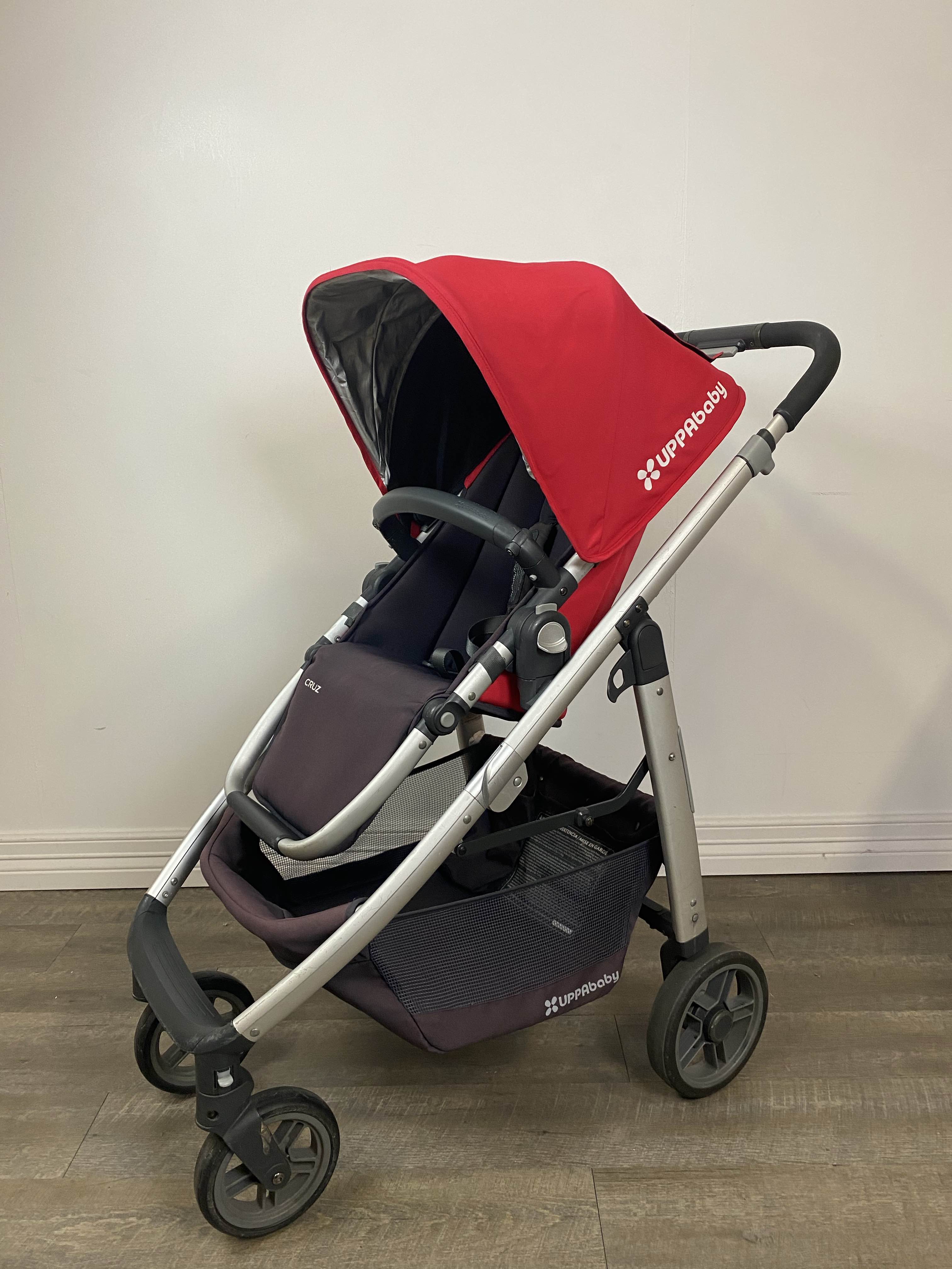 Uppababy 2024 stroller red