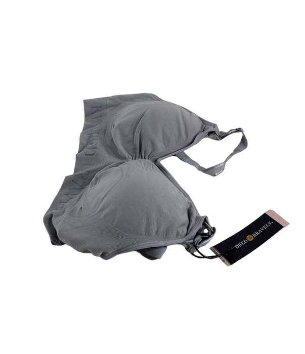 Shop Kindred Bravely Simply Sublime Nursing Bra, Regular, Large, Grey at GoodBuy Gear