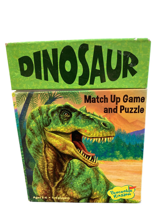 used Peaceable Kingdom Match Up Game & Puzzle