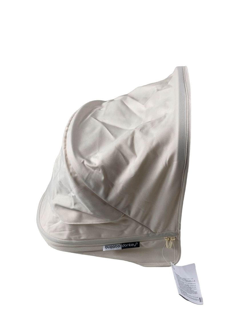 bugaboo donkey sun canopy off white Bugaboo Donkey 3 Sun Canopy, Misty White