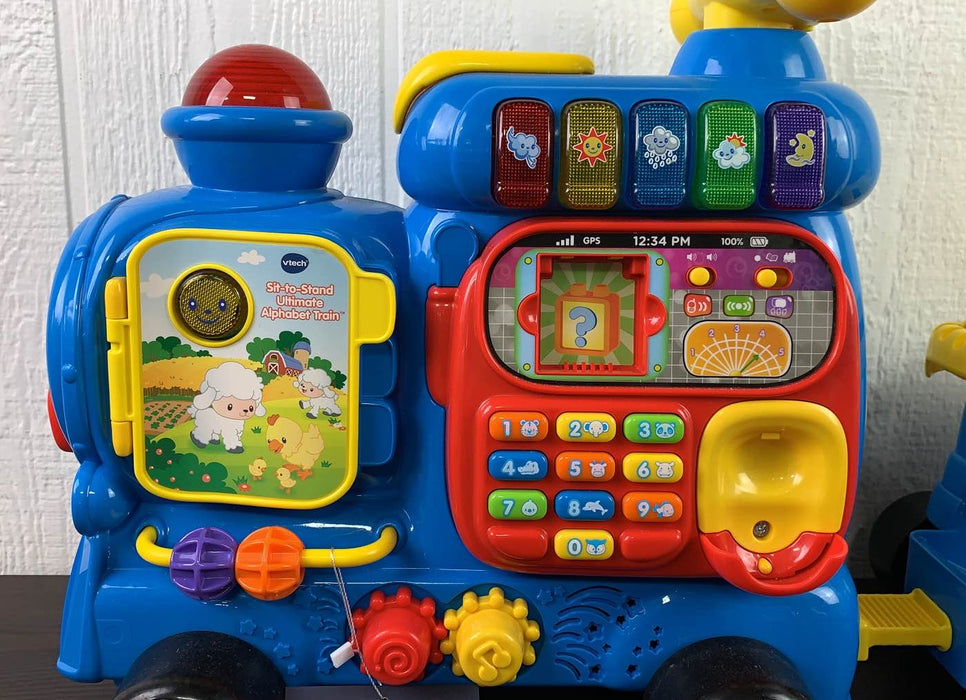 secondhand VTech Sit To Stand Ultimate Alphabet Train