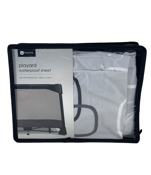 Shop 4moms Breeze Waterproof Playard Sheet, Silver at GoodBuy Gear