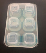 Shop OXO Tot Baby Blocks, Teal 2oz 6 Pack at GoodBuy Gear