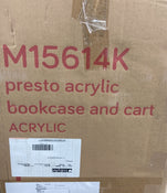 secondhand Babyletto Presto Acrylic Bookcase And Cart