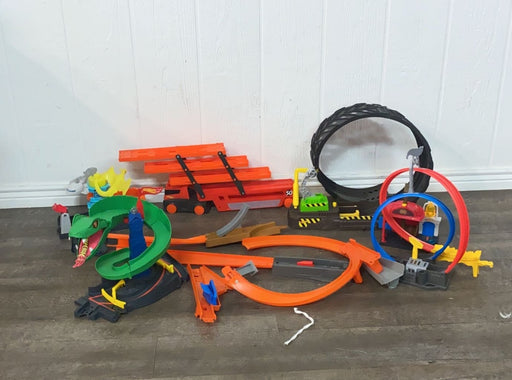 used BUNDLE Hot Wheels Track