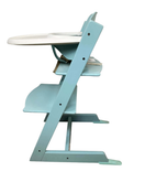 secondhand Stokke Tripp Trapp High Chair with Baby Set and Tray, Soft Mint, White