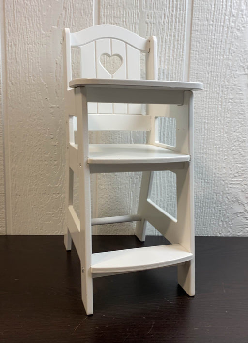 used Melissa & Doug Mine To Love Doll Highchair