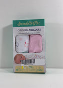 used SwaddleMe Original Swaddle Wrap With Easy Change 2pk-HIDDEN NEED PHOTOS