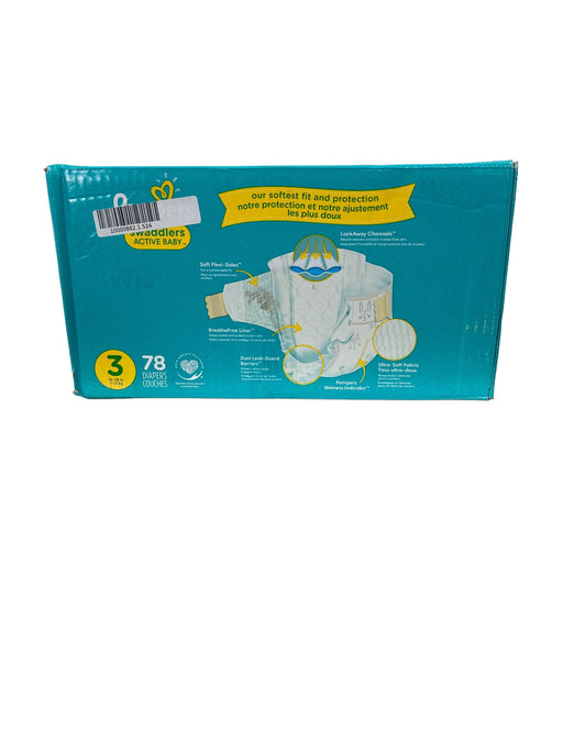 secondhand Pampers Swaddlers Diapers, Size 3