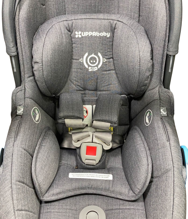 UPPAbaby MESA Infant Car Seat, 2022, Jordan (Charcoal Melange)