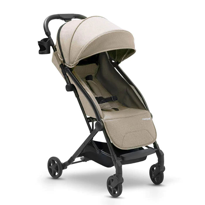 used Mompush Lithe Stroller, 2022, Khaki