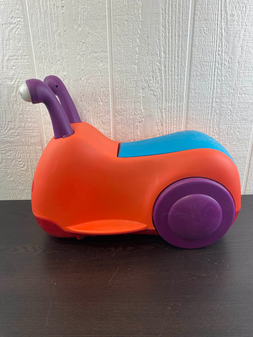 secondhand B. toys Buggly Wuggly (Snail Ride On)