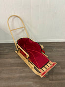 used L.L.Bean Kids’ Pull Sled and Cushion Set