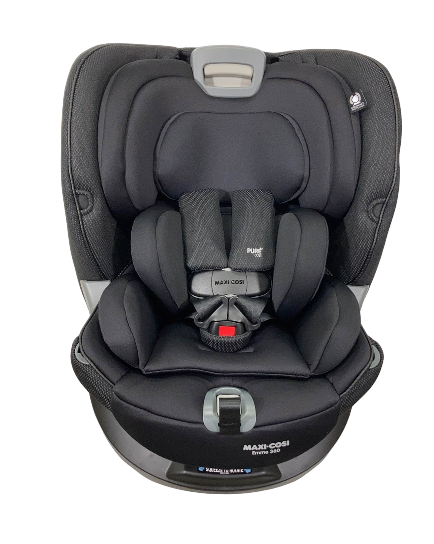 Maxi-Cosi Emme 360 Convertible Car Seat, 2023, Midnight Black
