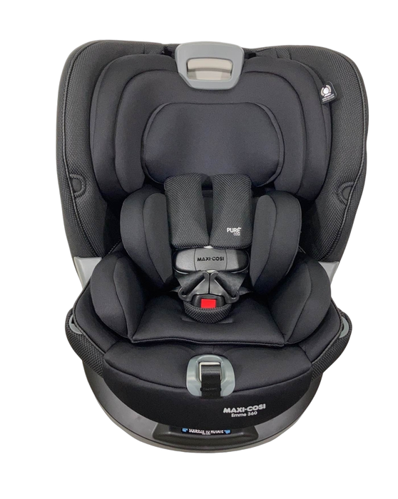 secondhand Maxi-Cosi Emme 360 Convertible Car Seat, 2023, Midnight Black