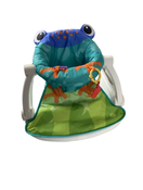 secondhand Fisher Price Sit-Me-Up Floor Seat, Frog