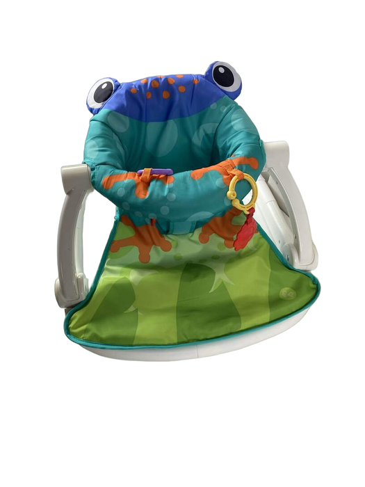 secondhand Fisher Price Sit-Me-Up Floor Seat, Frog