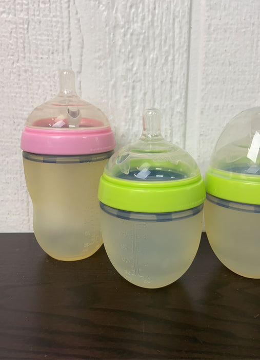 secondhand Comotomo Baby Bottle Bundle