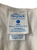 Shop Halo Cotton Sleepsack, white with gray narwhals , S at GoodBuy Gear