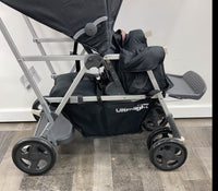 Joovy Caboose Ultralight Graphite Stroller, 2018, Charcoal