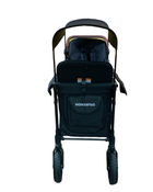 secondhand Wonderfold W2 Luxe Multifunctional Double Stroller Wagon, 2023, Charcoal Black