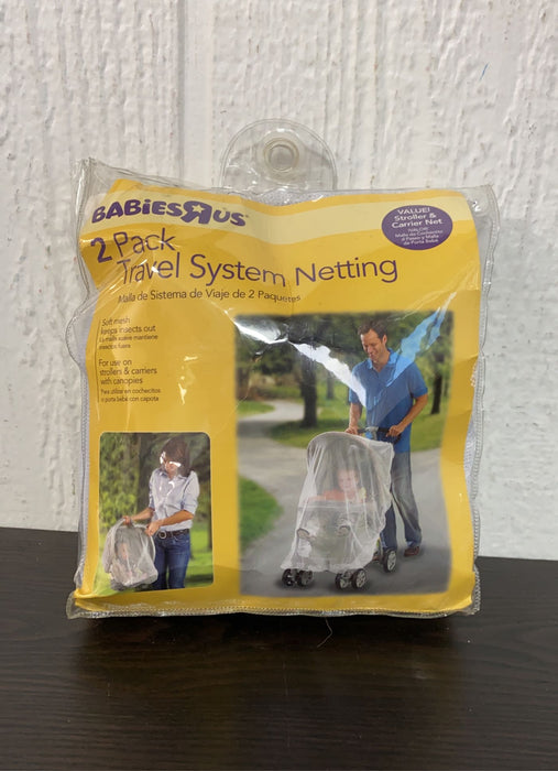 used Babies R Us 2 Pack Travel System Netting