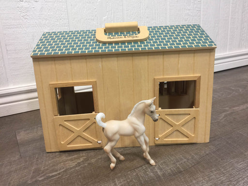 used Melissa & Doug Fold & Go Barn