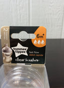 secondhand Tommee Tippee Nipples, 2 Pack, Fast Flow