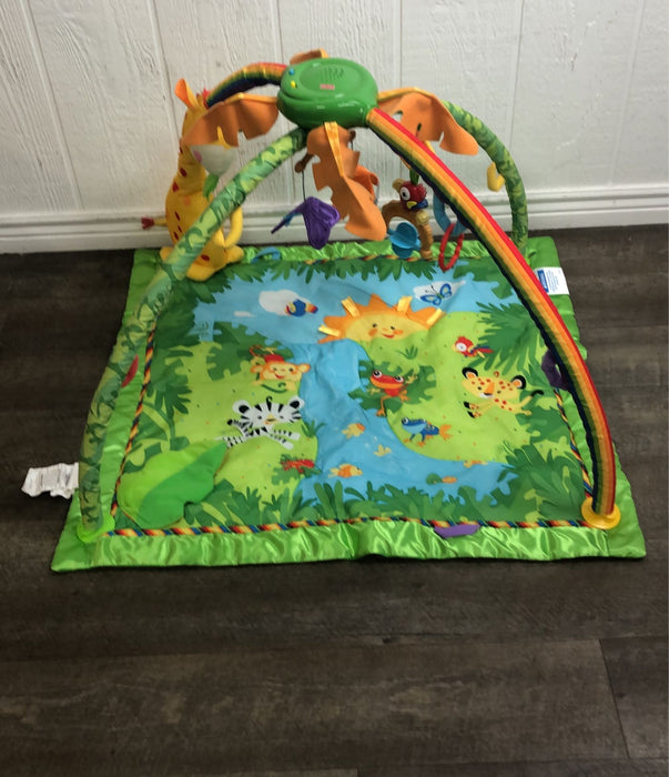 secondhand Fisher Price Rainforest 1-2-3 Musical Gym