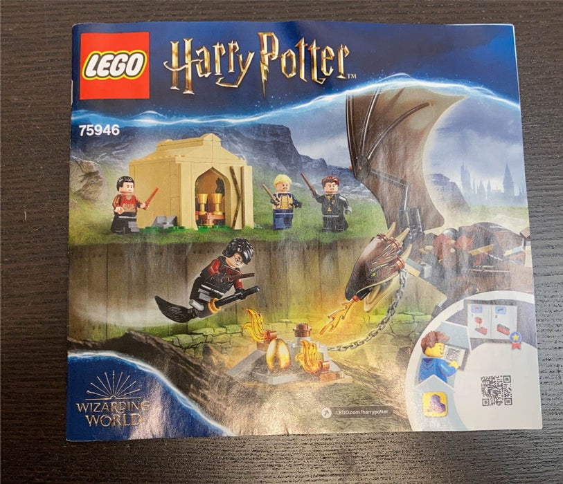 secondhand LEGO Harry Potter And The Flo let Of Fire Hungarian Horn tail Triwizard Challenge