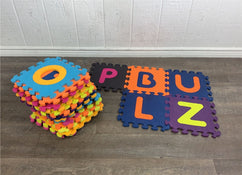 used B. toys Alphabet Foam Tiles