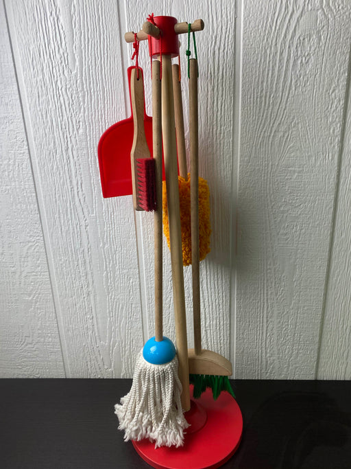 secondhand Melissa & Doug Let's Play House! Dust, Sweep & Mop