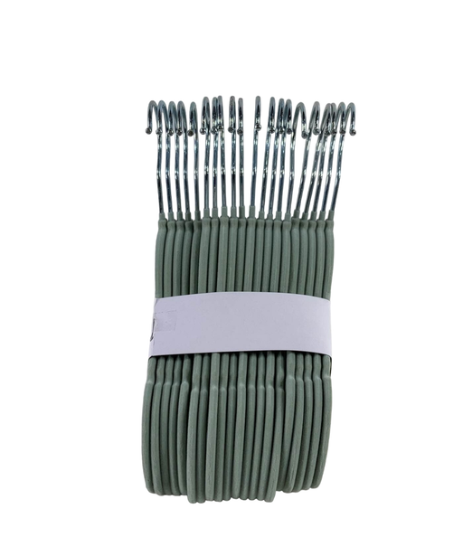 secondhand Sprucely Velvet Hangers 20 Pack, Sage